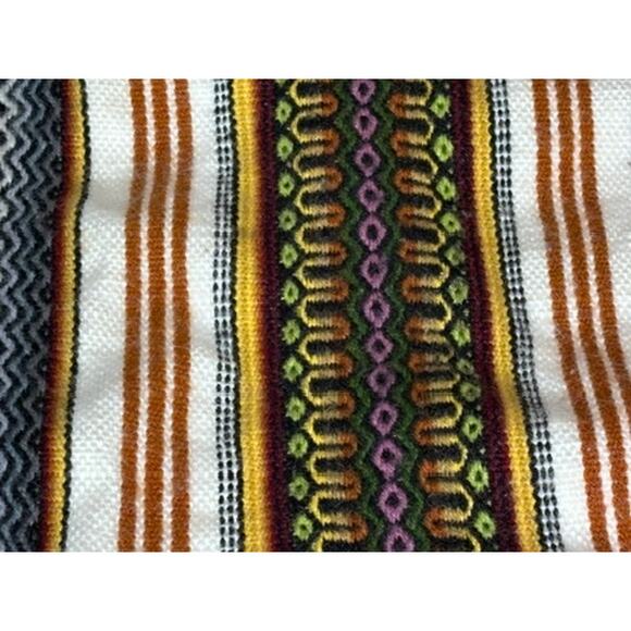 Handmade Hualhuas Shoulder Bag Alpaca Button Boho Shoulder Bag Tote 11.5 x 14" - Picture 3 of 12